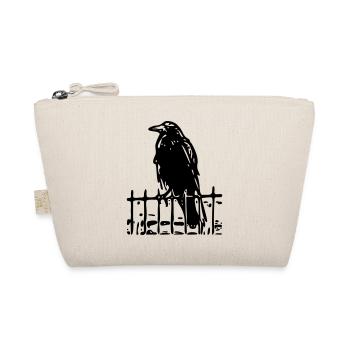 Oiseau corbeau sur la clôture (1c) - Trousse biologique - nature - Devant
