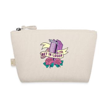 Get In Loser Coffin Kawaii Pastel Goth Aesthetic H - Organic Pouch - nature - Front
