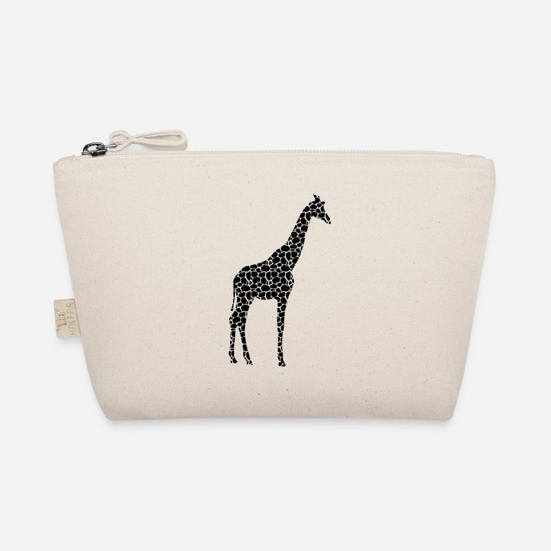 Giraffe Pattern Giraffe Organic Pouch