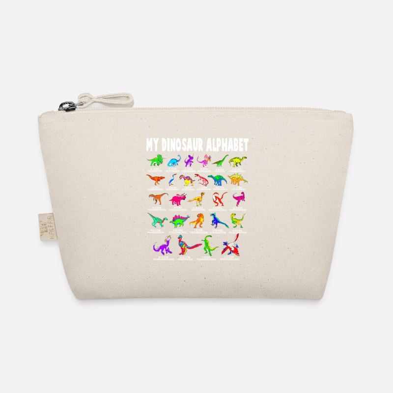 My Dinosaur Alphabet Dino A-Z ABC T-Rex Organic Pouch
