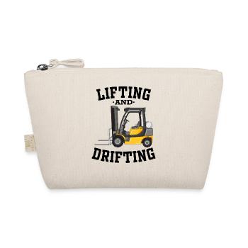 Forklift Driver Forklift Truck Gift - Organic Pouch - nature - Front