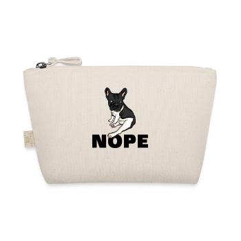French Bulldog - Organic Pouch - nature - Front