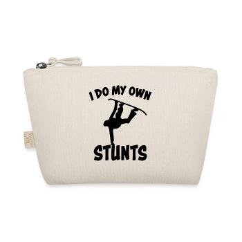 Snowboard Drôle de proverbe snowboarding cadeau - Trousse biologique - nature - Devant