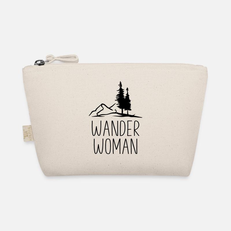 Wander Woman black - Bio-Täschchen - Natur