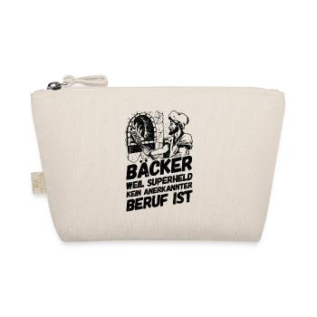Bäcker Bäckerei Backwaren Backen - Bio-Täschchen - Natur - Vorne