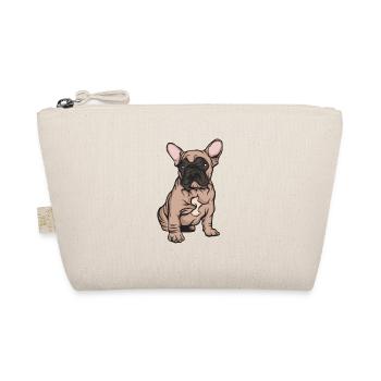 French Bulldog - Organic Pouch - nature - Front