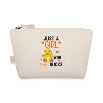 Juste une fille qui aime le canard - canard doux animaux - Trousse biologique - nature - Devant