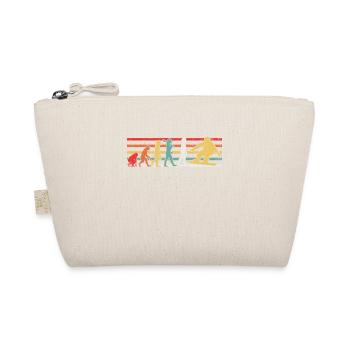 Snowboarder Snowboard - Bio-Täschchen - Natur - Vorne