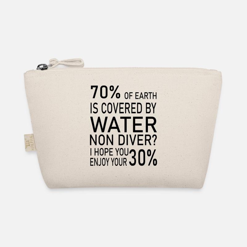 Diving Dive Dive Organic Pouch
