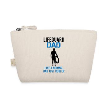 Maître-nageur papa père cadeau sauveteur - Trousse biologique - nature - Devant
