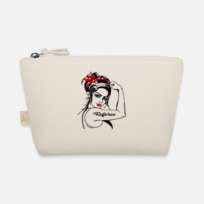 Referee Rosie The Riveter Pin Up Bio-Täschchen