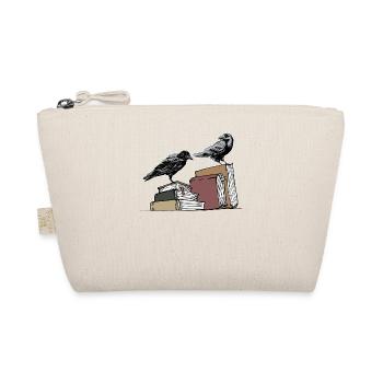Dark Academia Aesthetic Corbeau On Old Livres - Trousse biologique - nature - Devant