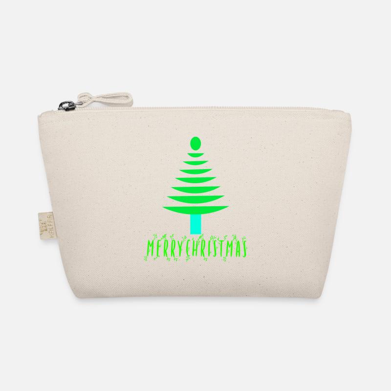 Neon Pine Christmas Tree Organic Pouch