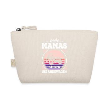 Coole Mamas Geländewagen 4x4 Offroad Geschenk - Bio-Täschchen - Natur - Vorne