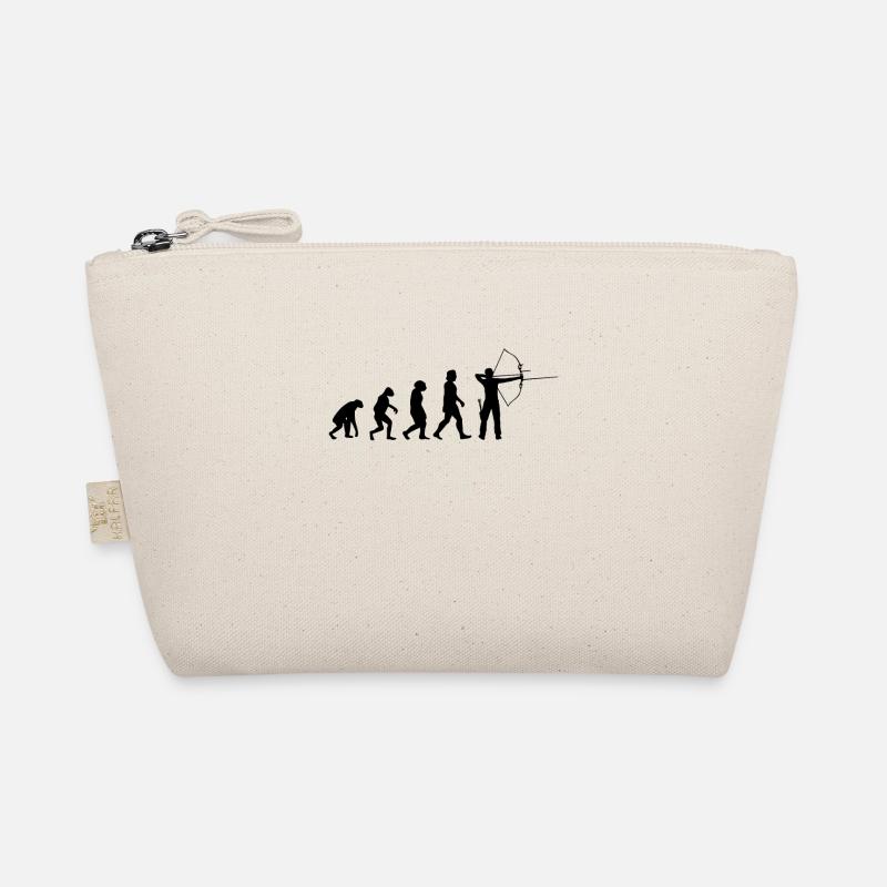 Bogenschütze Evolution Bogenschießen Pfeil Bogen Bio-Täschchen