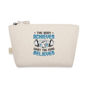 Gym Training Fitness Motivations Workout - Organic Pouch - nature - Front