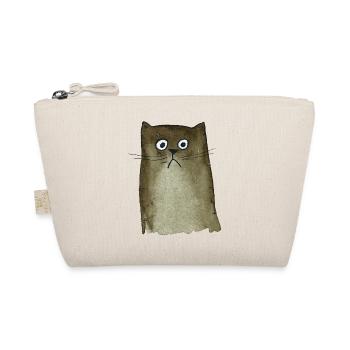 Katze braun - Bio-Täschchen - Natur - Vorne