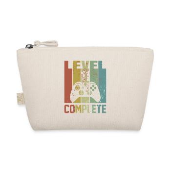 Level 11 Complete Geburtstagsshirt Jugend Geschenk - Bio-Täschchen - Natur - Vorne
