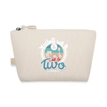 2nd Birthday Kids Zoo Animals Jungle Safari - Organic Pouch - nature - Front