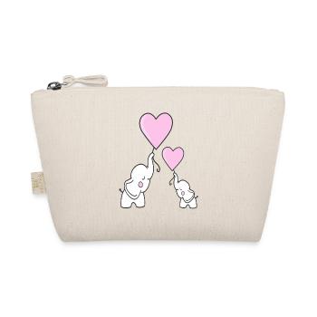 Bébé Éléphants Petite Soeur Nouveau-Né - Trousse biologique - nature - Devant