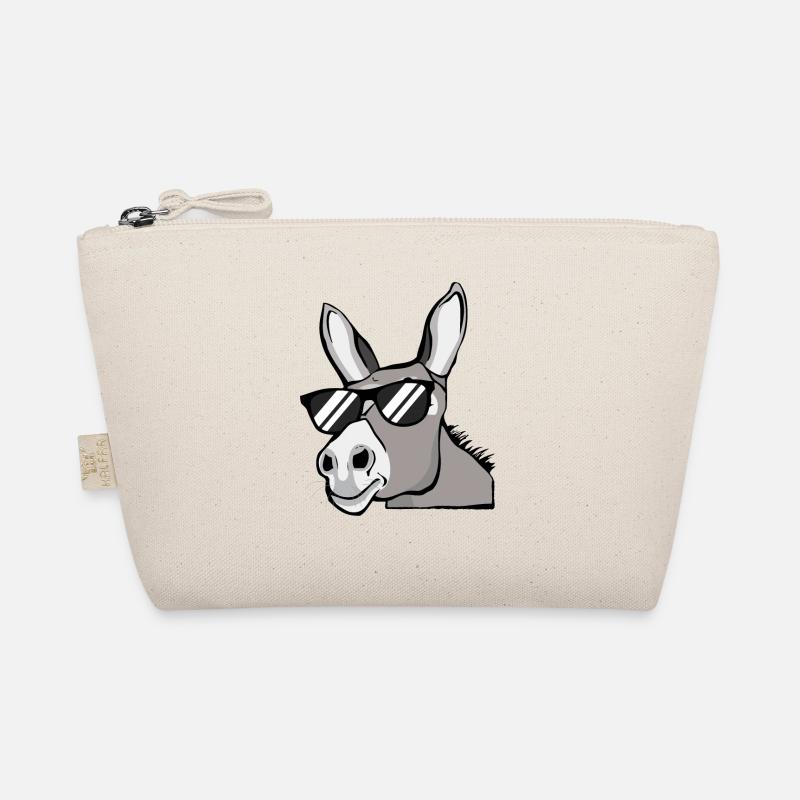 Âne Avec lunettes de soleil Maison Ferme Animaux Cadeau Trousse biologique