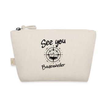 Badenweiler Skiing Black Forest Snowboarding - Organic Pouch - nature - Front