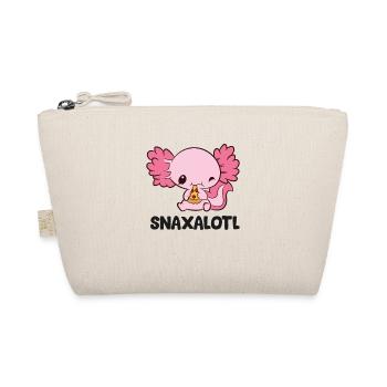 Snaxalotl Love Axolotls Cute Axolotl With Pizza - Organic Pouch - nature - Front