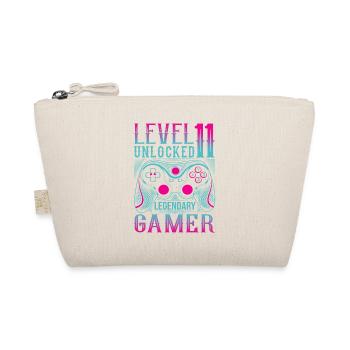 11th Birthday Level 11 Gamer Gaming Gaming - Organic Pouch - nature - Front