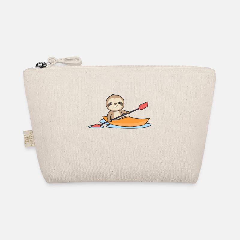 Sloth Kayak Team Fun Sloth Paddle Organic Pouch