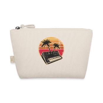 Analog Synthesizer Vintage 70s Sunset Synth - Organic Pouch - nature - Front