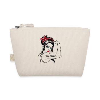 Female Dog Trainer Rosie The Riveter - Bio-Täschchen - Natur - Vorne