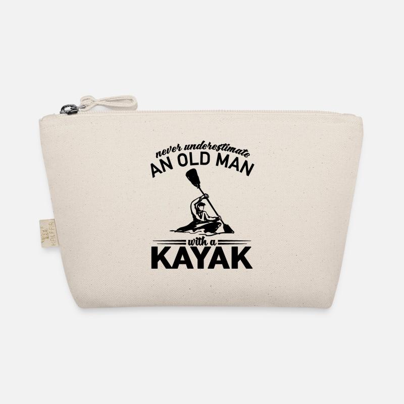 Never Underestimate an old man with a Kayak Papy Trousse biologique