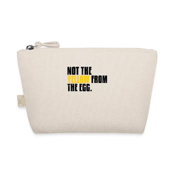 Not The Yellow From The Egg Denglisch Sprichwort - Bio-Täschchen - Natur - Vorne