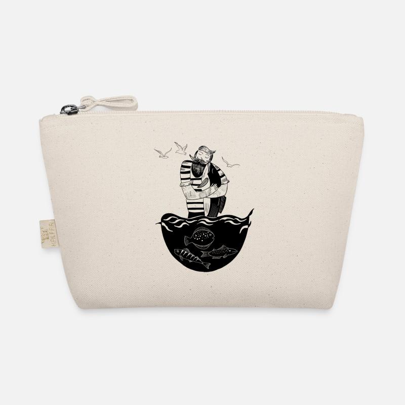 Marin avec du poisson Trousse biologique