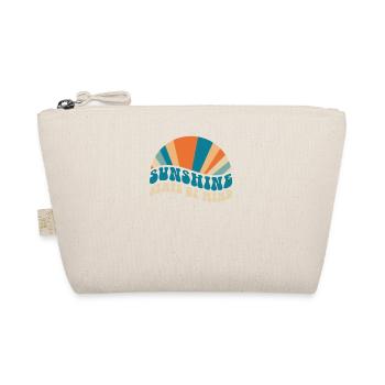 80's 90's Sunshine State of Mind Retro - Organic Pouch - nature - Front