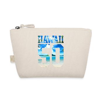 Hawaii 50 Fun Gift - Organic Pouch - nature - Front