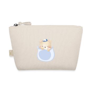 Marsupium Baby Teddy Bear - Organic Pouch - nature - Front