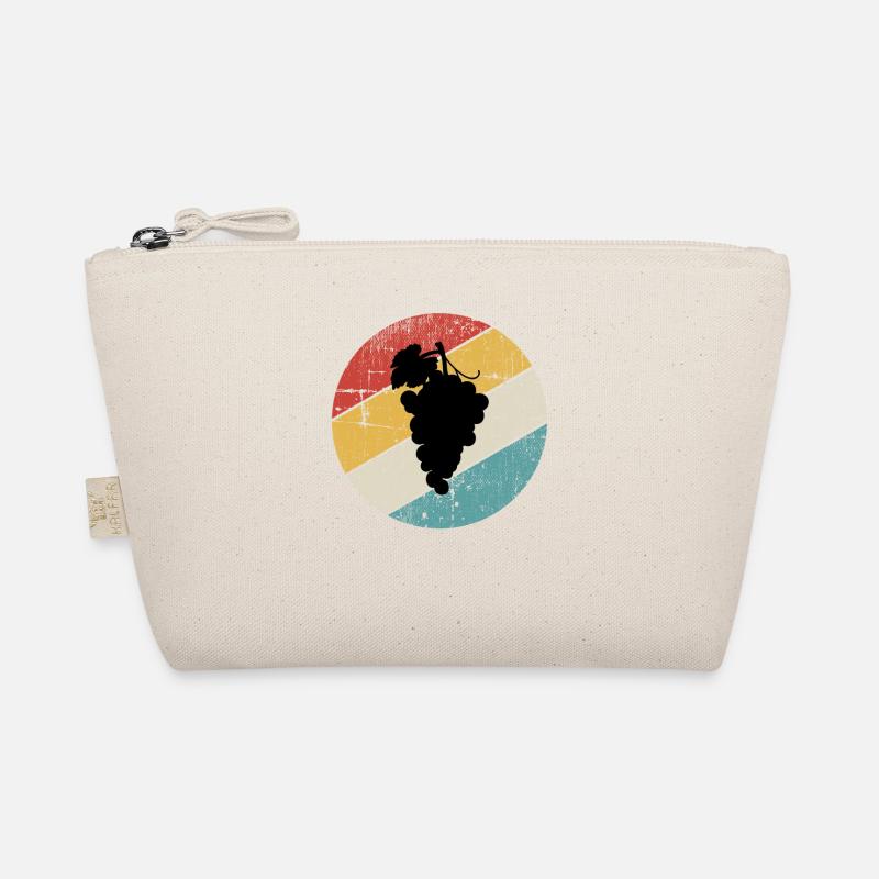Fruit Grapes Wine GrapeRebe Retro Gift Organic Pouch