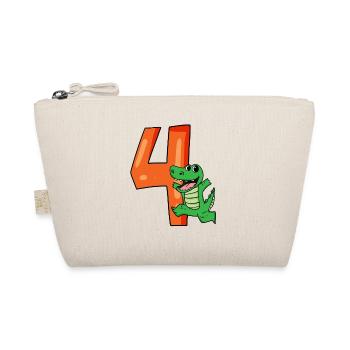 4e anniversaire - 4 ans - Anniversaire d’enfant - Trousse biologique - nature - Devant