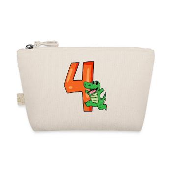4e anniversaire - 4 ans - Anniversaire d’enfant - Trousse biologique - nature - Devant