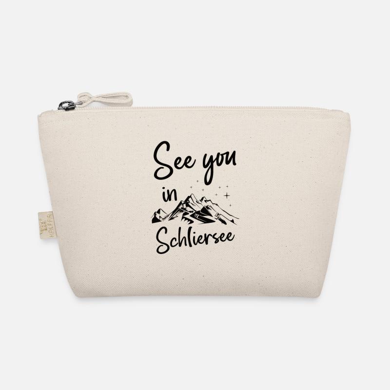 Schliersee Skiing Mountain Snowboarding Organic Pouch