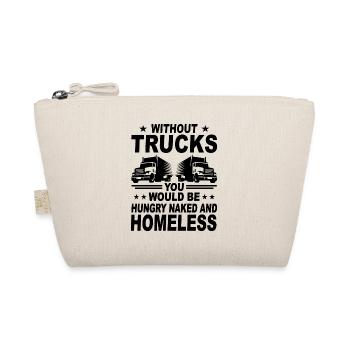 Truck Truck Drivers Trucks Trucks Truck Drivers - Organic Pouch - nature - Front