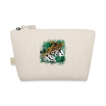 Leopard Rainforest Plants Nature Vegetation - Organic Pouch - nature - Front