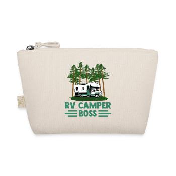 Caravan Motorhome Caravan Camper - Organic Pouch - nature - Front