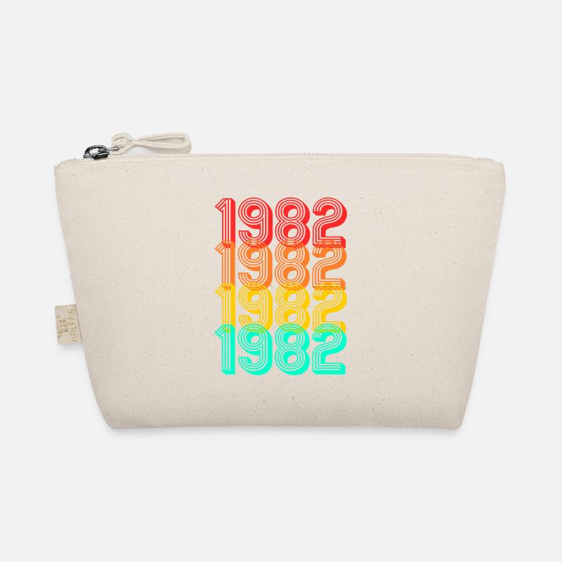 1982 born Born 1982 Gift Birthday Organic Pouch
