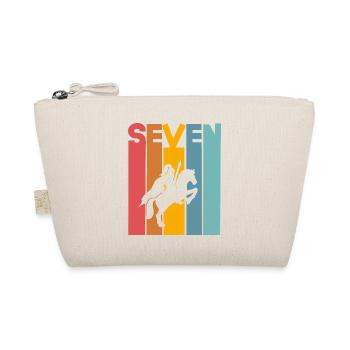 7 years Ritter Children's Birthday Party - Organic Pouch - nature - Front
