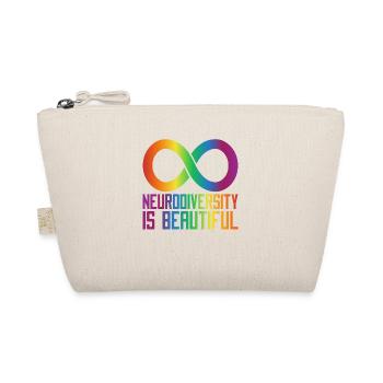 Neurodiversity Is Beautiful Autism - Organic Pouch - nature - Front