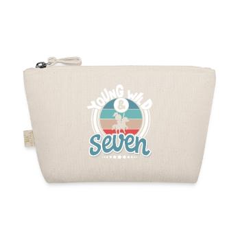 7 years Ritter Children's Birthday Party - Organic Pouch - nature - Front