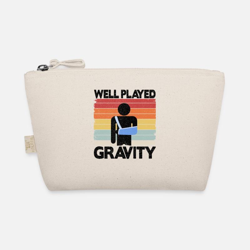 Well Played Gravity Broken Arm Surgery Get Well Organic Pouch