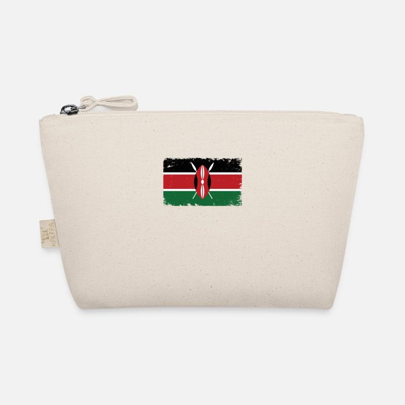 Kenya Battements de coeur Drapeau Kenya Trousse biologique